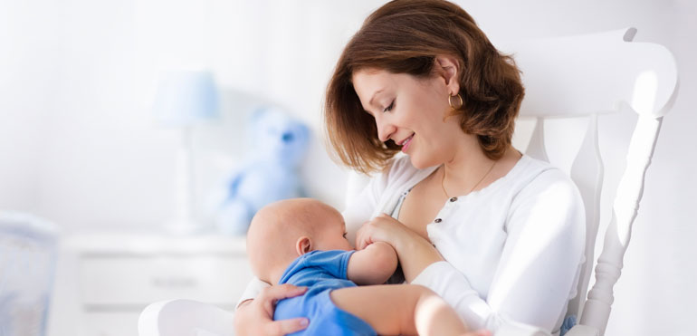 Lactancia materna: Cómo amamantar a mi bebé